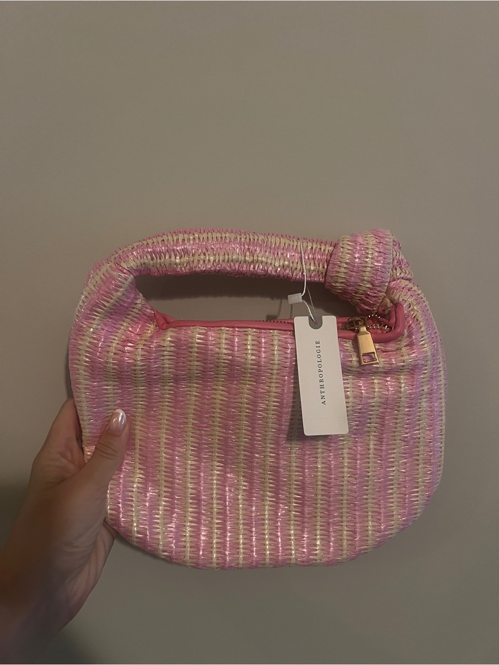 Anthropologie THE BRIGITTE SATCHEL BY MELIE BIANCO: RAFFIA EDITION